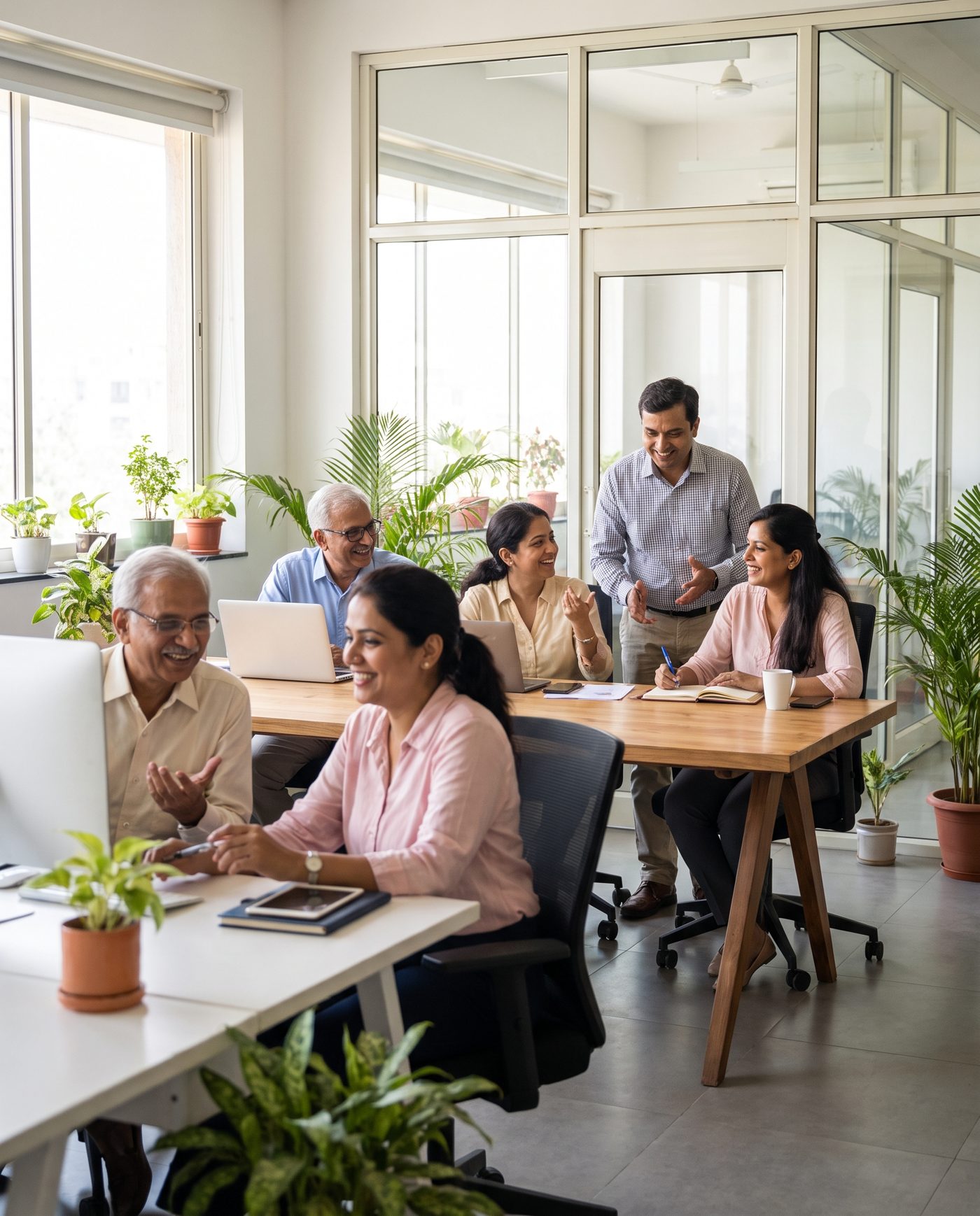 Growing company team using StarFit benefits